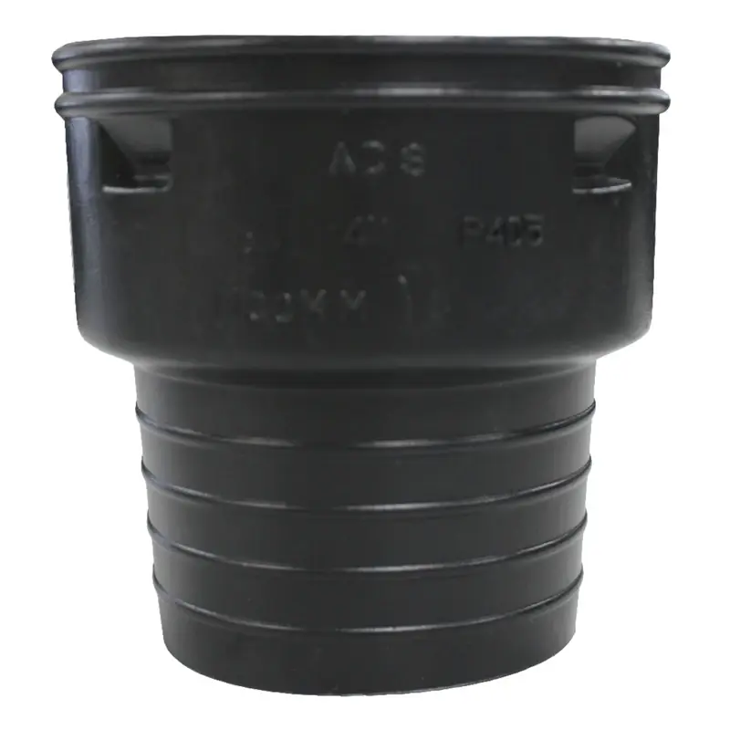 Advanced Drainage Systems 6 In. Snap X 7 In. D Snap Polyethylene Corrugated-to-Clay Pipe Adapter 1 P