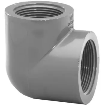 2" Fxf 90 Degree Schedule 80 Pvc Elbow 337208