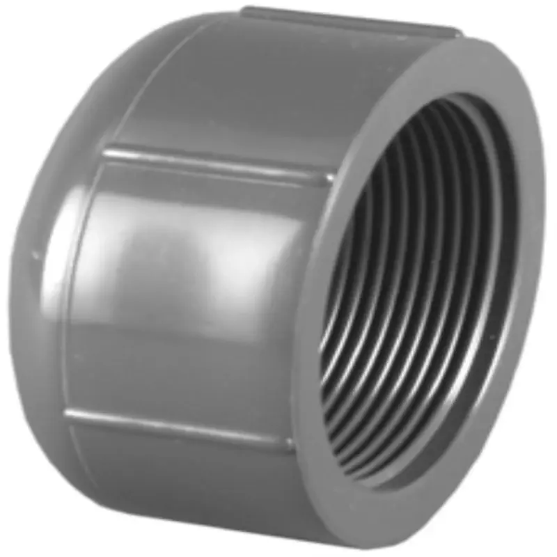 Schedule 80 PVC FPT Cap, 1 In.