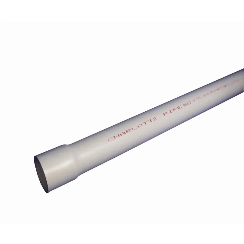 Cresline PVC Pipe 2 In. Dia. X 20 Ft. L Bell Schedule 40 280 Psi