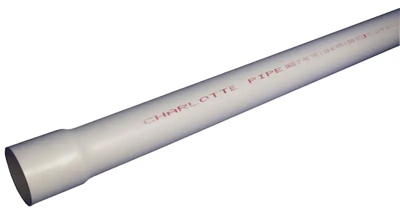 4 Inch X 20 Feet Pvc Bell End Pipe Schedule 40 220 Psi