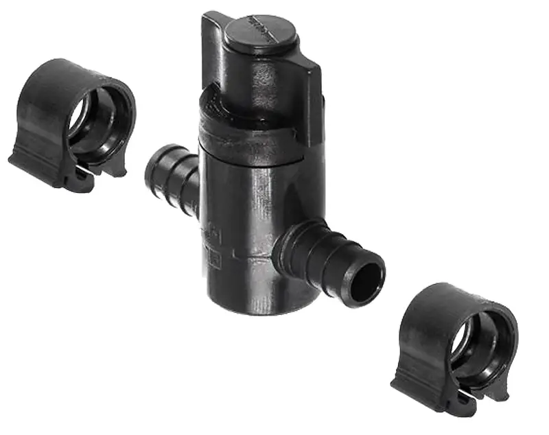 Pipe Shut Off Crimp Valve, 1/2 In.