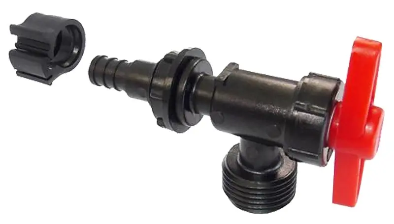 Pipe Washing Machine Valve, 1/2 X 3/4 In. FPT