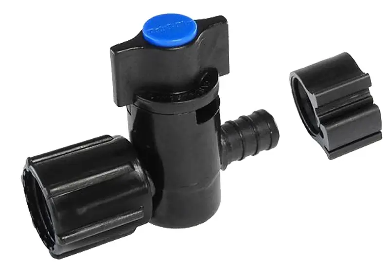 Pipe Crimp Valve, 1/2 X 1/2 In. FPT, Blue