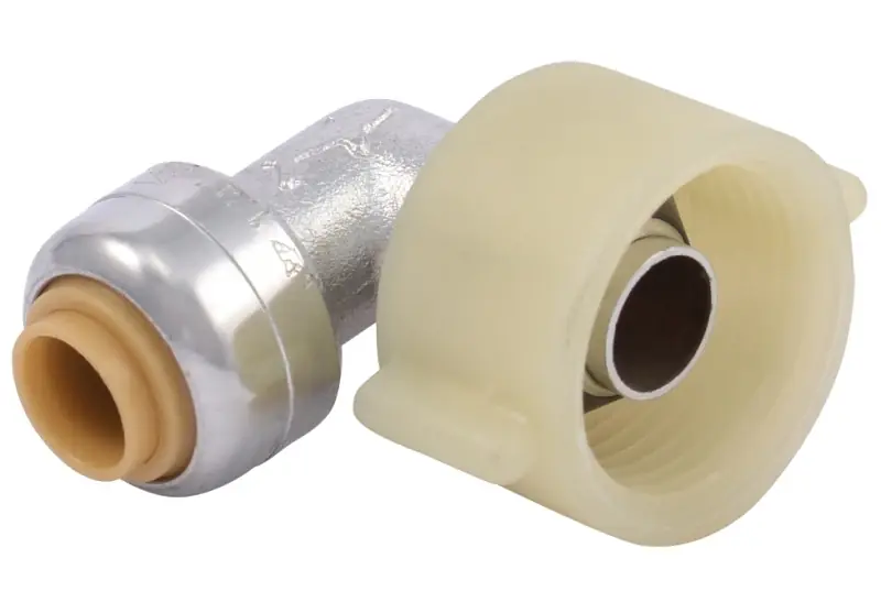 1/4 In. Ptc Brass Toilet Connector Elbow - Model U3537lfa