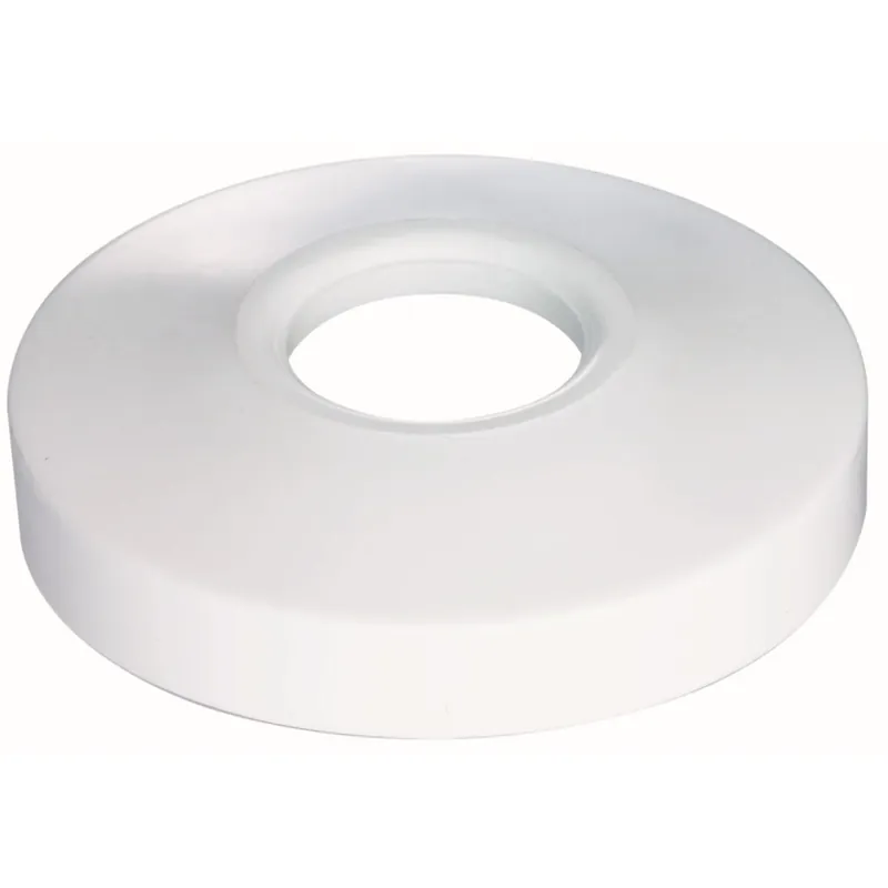 Plastic Shallow Flange 3/4 Inch - Durable White Plumbing Solution