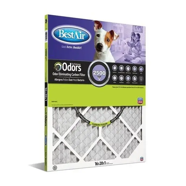 BestAir 16 X 20 X 1 Carbon FPR 7 Air Cleaner Filter