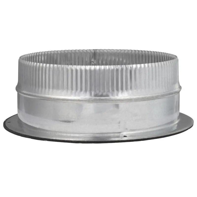 10 In. Diameter 26 Gauge Galvanized Steel Duct Start Collar Gvl0128-a