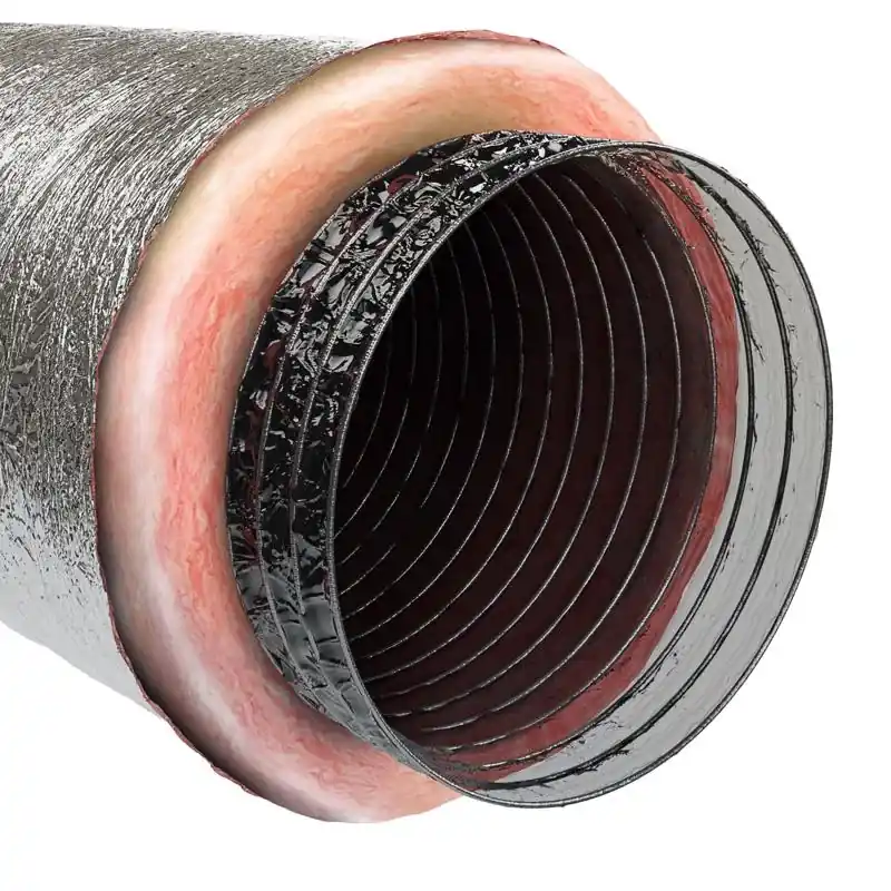 Imperial R4.2 25 Feet Length X 12 Inch Diameter Silver Poly Duct