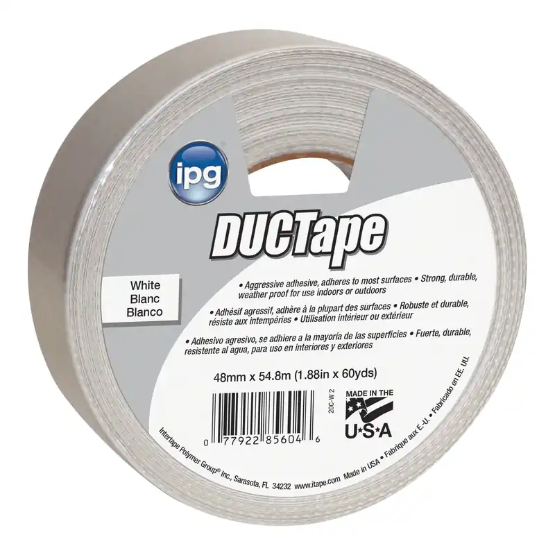 Jobsite 1.88 In. X 60 Yd. White General Purpose Duct Tape