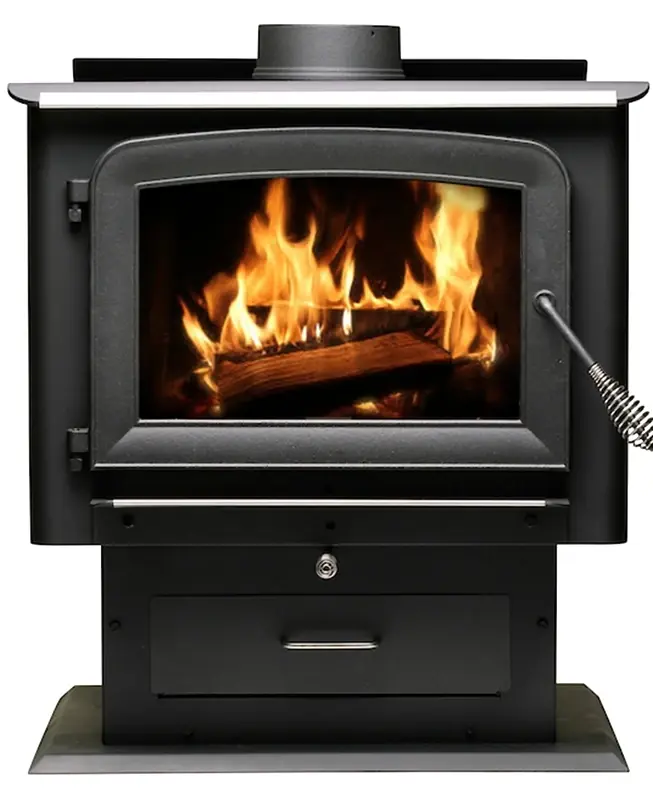 Wood Stove, EPA Certified, 2,500 Sq. Ft. Room, 65,000 BTU