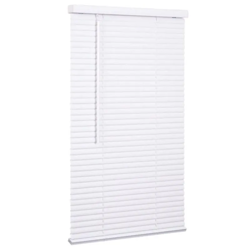 White Cordless Vinyl Vertical Blinds – 27" X 72" – Lotus & Windoware