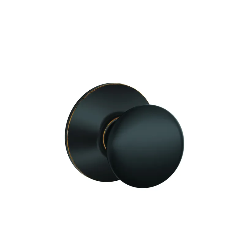 Plymouth Aged Bronze Passage Door Knob Right Or Left Handed F10ply716