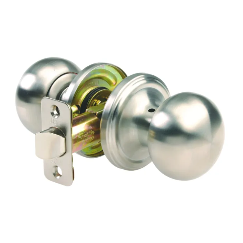 Colonial Satin Passage Lockset 1-3/4 In. Ansi/bhma Grade 3