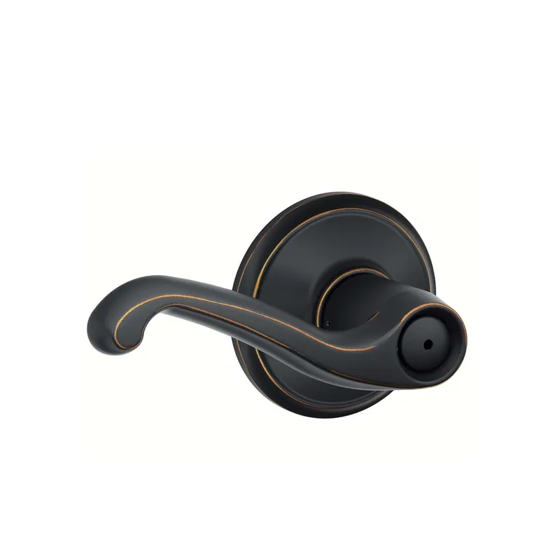 Traditional Aged Bronze Privacy Lever F40fla716 Right Or Left Handed