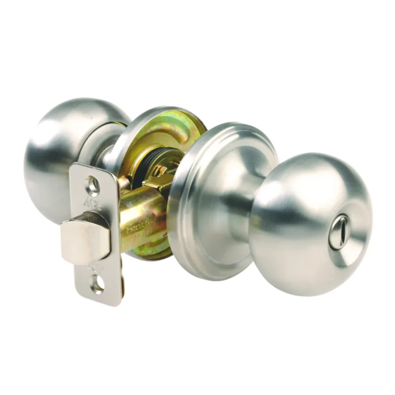 Colonial Satin Privacy Lockset 1-3/4 In. Ansi/bhma Grade 3