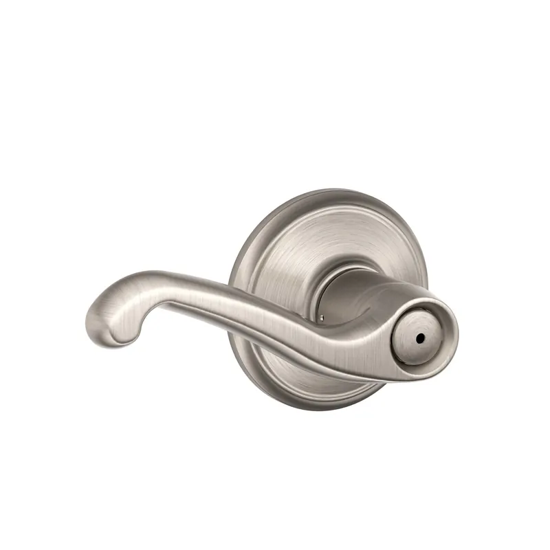 Flair Privacy Lockset, Satin Nickel