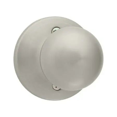 Polo Half-dummy Knob Lockset Model 488p In Satin Nickel Finish