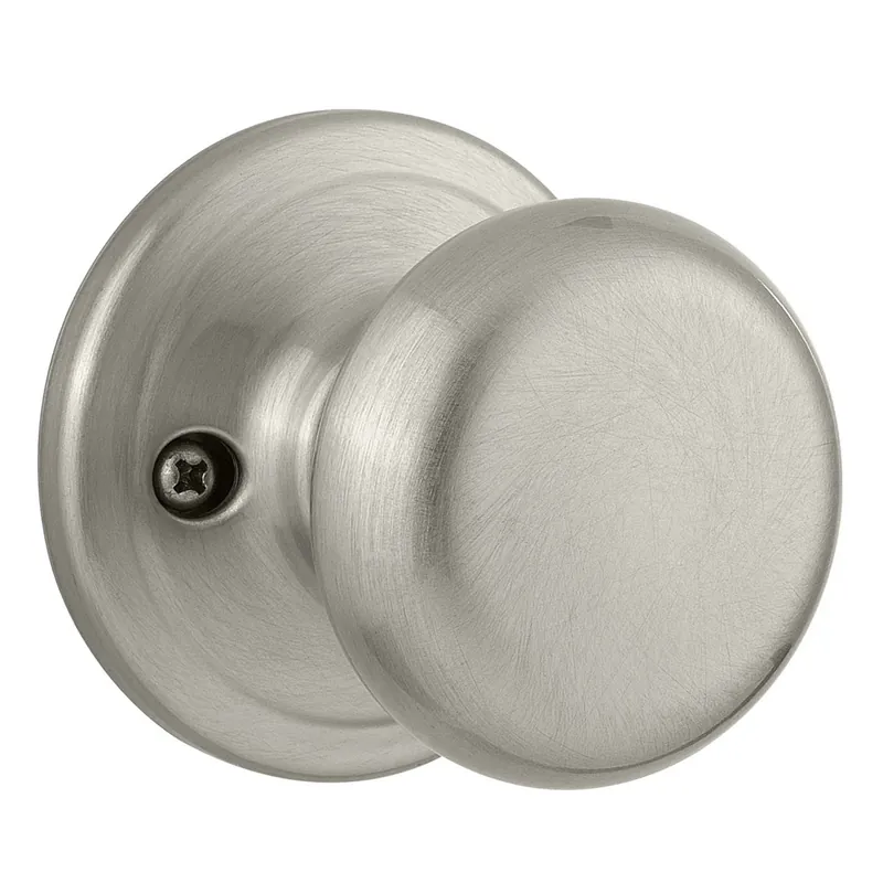 Signature Satin Nickel Juno Dummy Knob