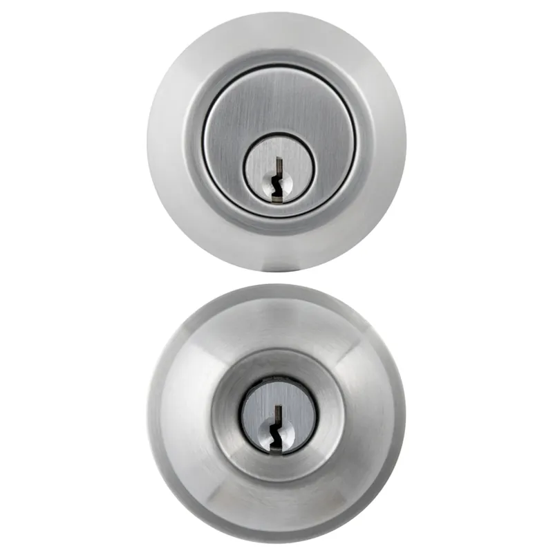 Knob And Deadbolt Set 2 In. Ansi Grade 2 For Commercial And Residential Use