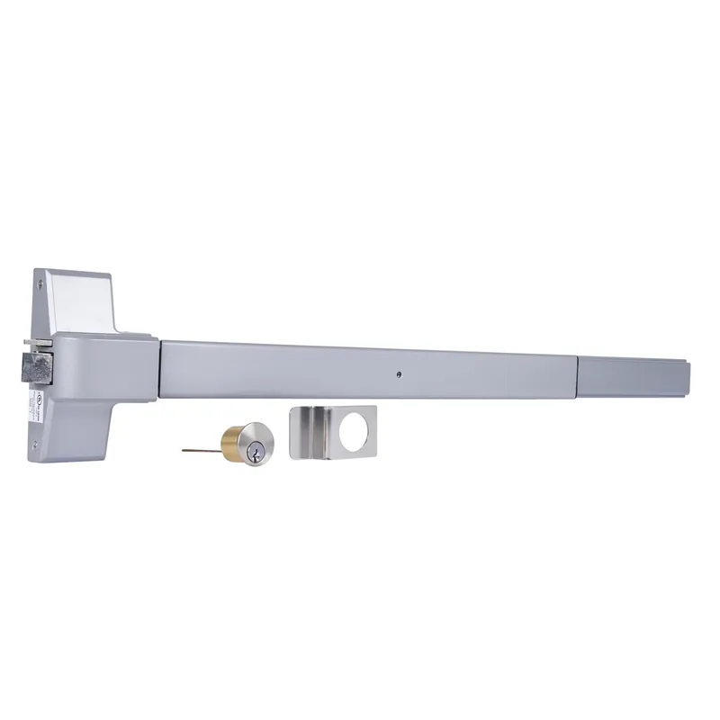 Gray Aluminum Commercial Exit Device Model Bc40010 - Heavy Duty Panic Bar