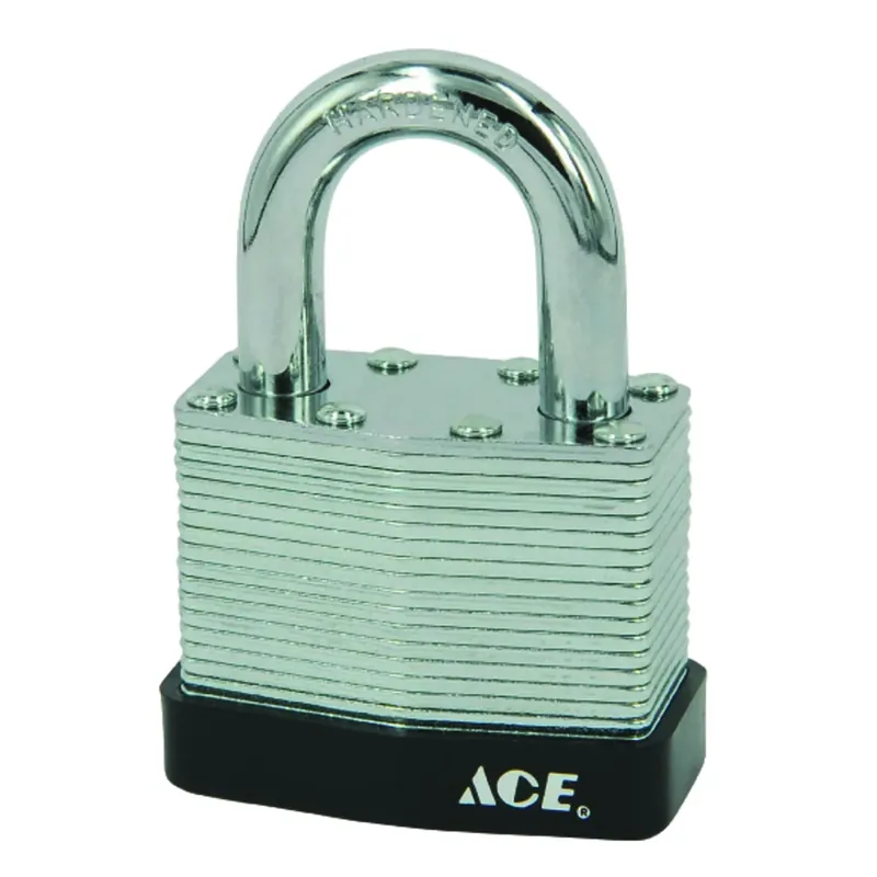 Ace 1-5/16 In. H X 1-9/16 In. W X 7/8 In. L Steel Double Locking Padlock 1 Pk Keyed Alike