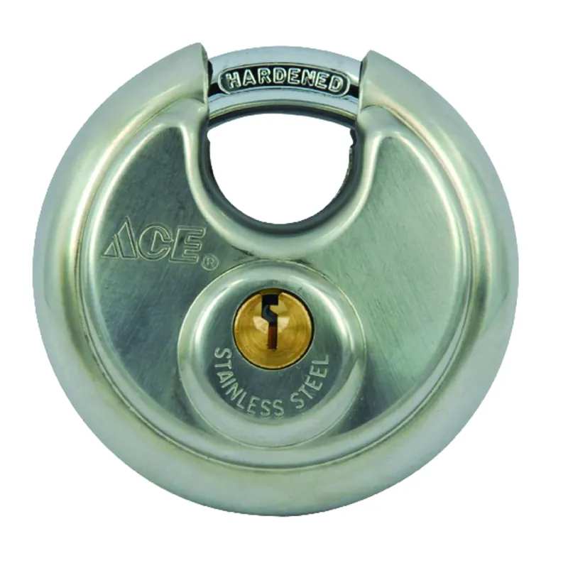 2-3/4 In. H X 2-3/4 In. W X 1-1/16 In. L Stainless Steel 4-pin Cylinder Padlock