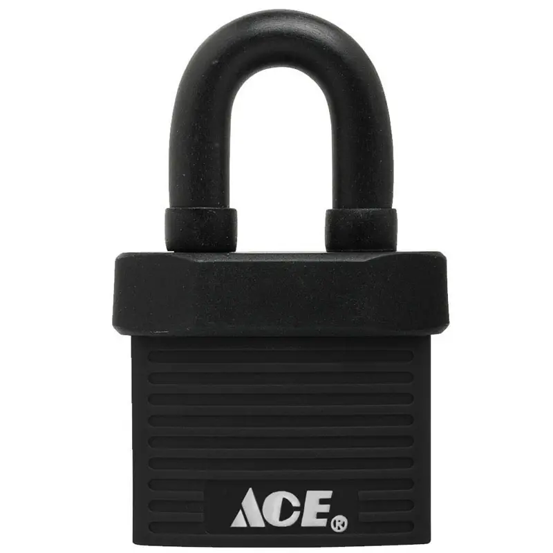 Ace 1-3/8 In. H X 1-3/8 In. W X 13/16 In. L Steel Double Locking Padlock 1 Pk