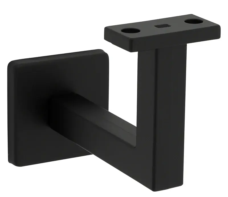 1-Pc. Reed Handrail Bracket, Matte Black