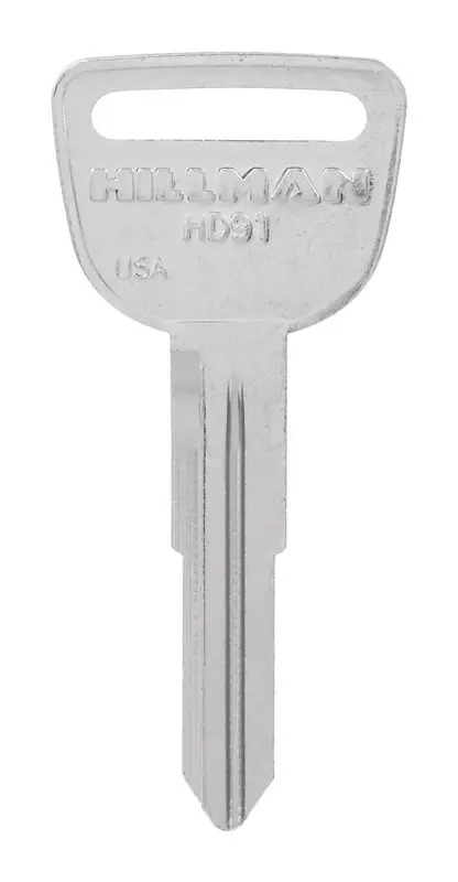 HILLMAN Traditional Key Automotive Key Blank Double For Honda Silver