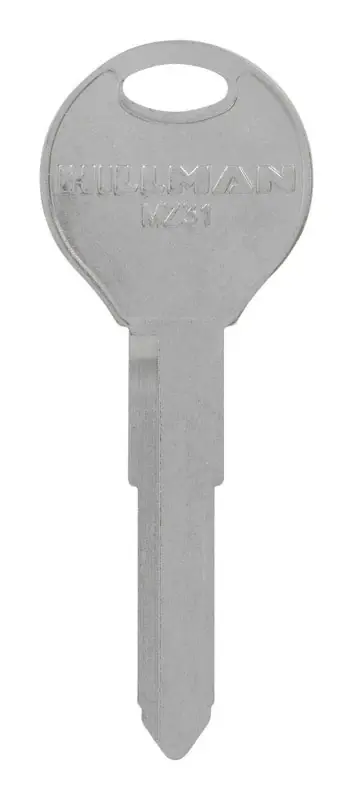 HILLMAN Traditional Key Automotive Key Blank Double For Mazda Silver