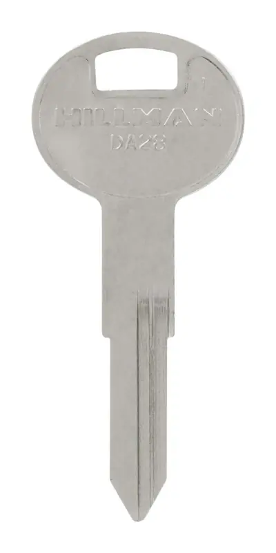 HILLMAN Traditional Key Automotive Key Blank Double For Nissan Silver