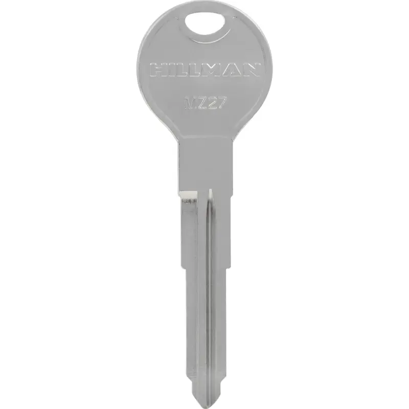 HILLMAN Traditional Key Automotive Key Blank Double For Mazda Silver