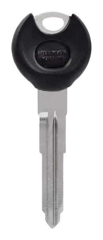 HILLMAN Traditional Key Automotive Key Blank Double For Mazda Black/Silver