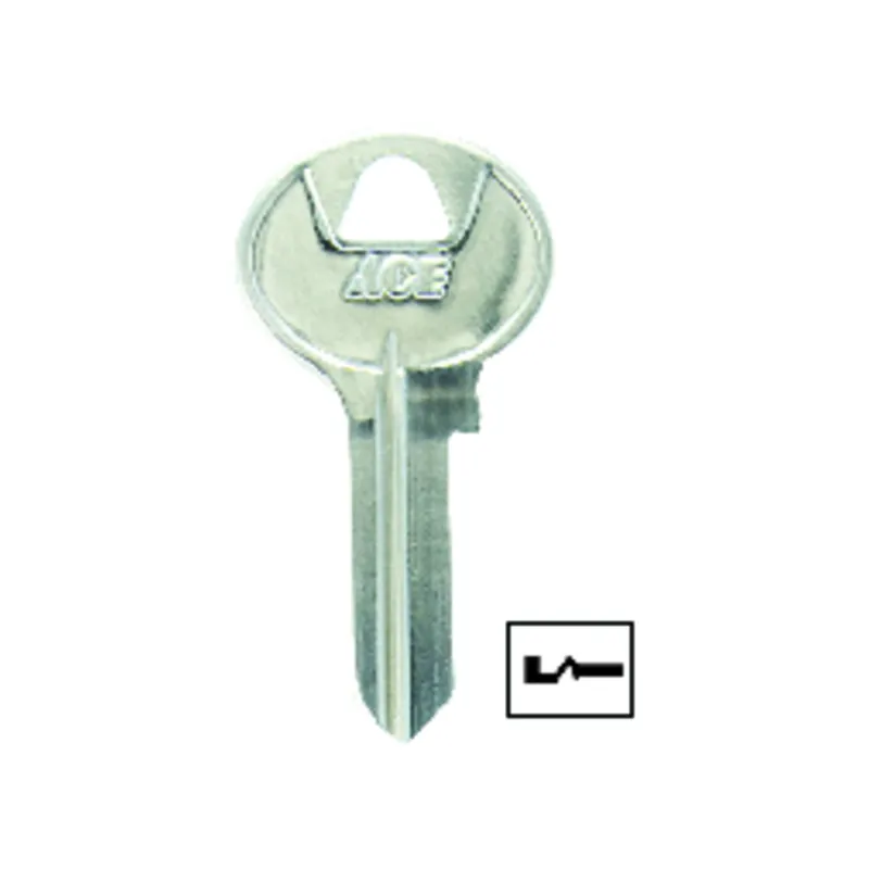 Padlock Key Blank Co106 Single Sided Nickel-plated For Corbin-russwin Locks
