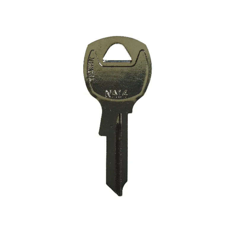 House/office Key Blank Single Sided Nickel-plated Brass For National Locks Model 86328