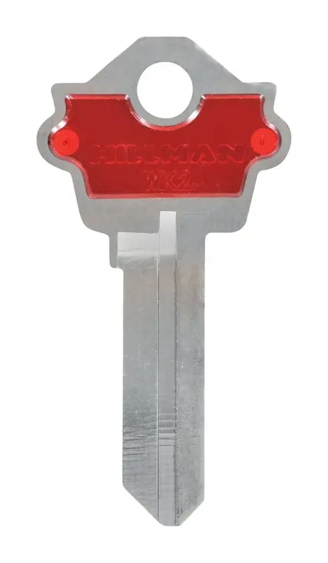 HILLMAN House/Office Universal Key Blank Single Red