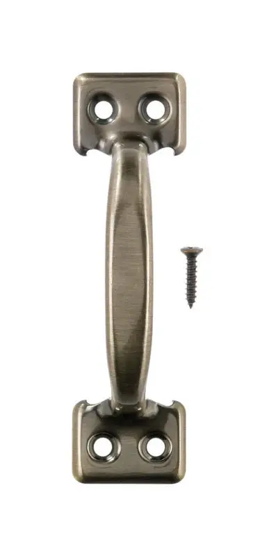 Ace 4 In. L Antique Brass Steel Universal Sash Lift Handle 1 Pk