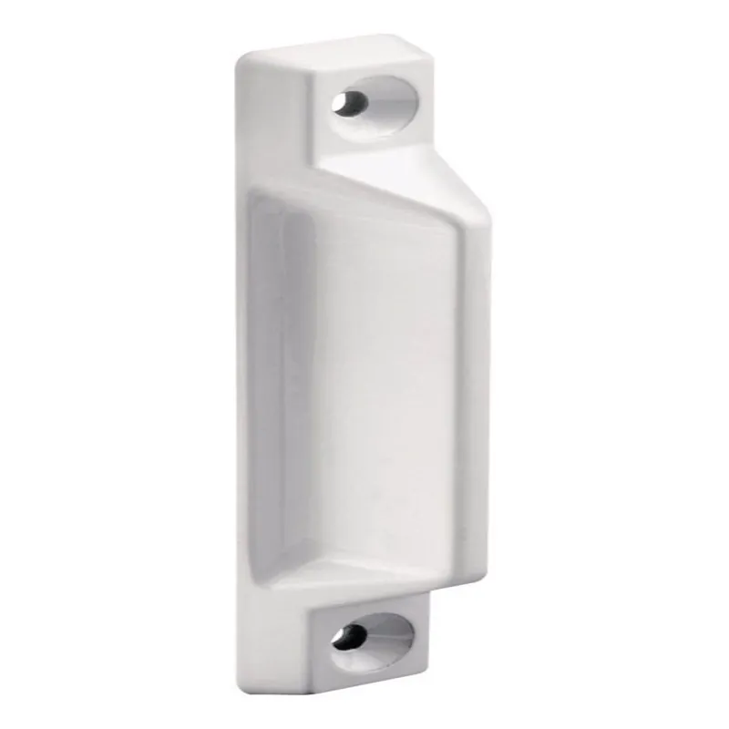 Prime-Line White Die-Cast Zinc Keyed Sash Lock 1 Pk