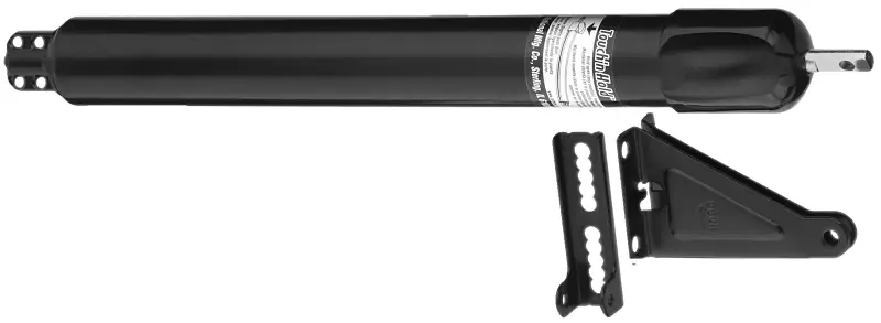 Touch N‘ Hold Door Closer, Satin Black