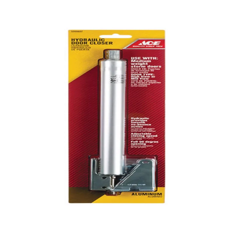 Aluminum Hydraulic Screen/storm Door Closer With Adjustable Speed And 90 Degree Opening