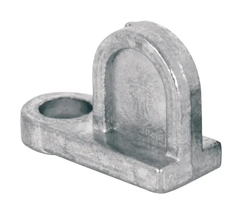 Prime-Line Mill Zinc Die Cast Screen Clip For Flush 12 Pk