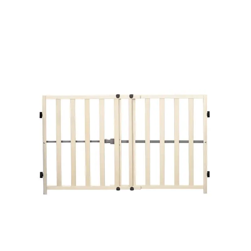 Regalo Ivory Wood Expandable Baby Gate 1 Pk