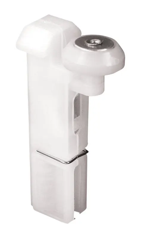 Prime-Line 3/4 In. Dia. X 1/4 In. L Nylon Roller Assembly 2 Pk