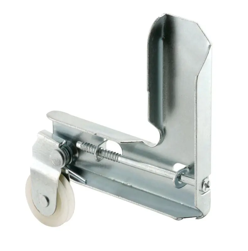 Prime-Line 1 In. Dia. X 1/4 In. L Mill Nylon/Steel Roller Assembly 1 Pk