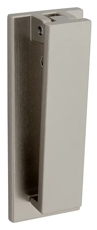 Reed Door Knocker, Satin Nickel