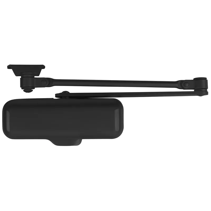 Bc4010 Residential Matte Black Steel Hydraulic Door Closer - Light Duty