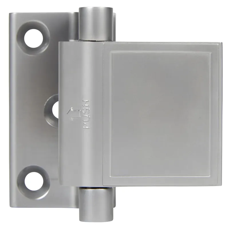 Zinc Satin Chrome Silver Door Stop 6.13 In. Mounts To Base Trim Model Bc40092