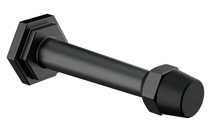 Powell Door Stop, Matte Black