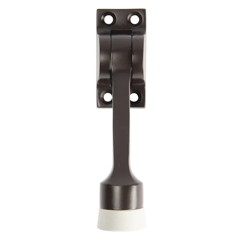 Brass Bronze Kick-down Door Holder - 5.16 In. Height, Model Bc41008